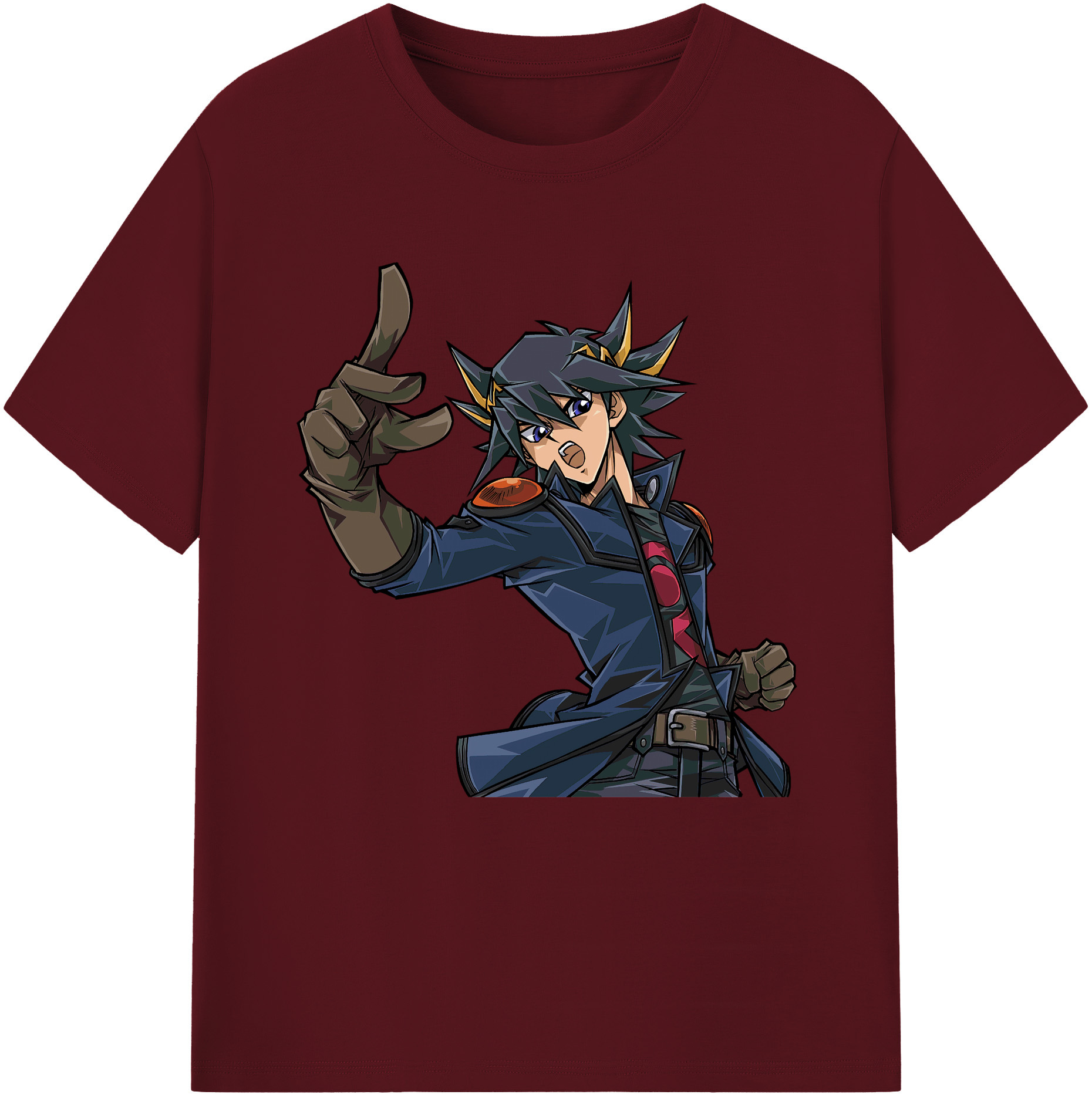 （画像用） 遊☆戯☆王 Yu-Gi-Oh! 綿100％半袖Tシャツ（フロントプリント）